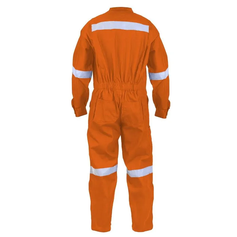 overol piloto canvas naranjo/azul overol piloto canvas naranjo/azul