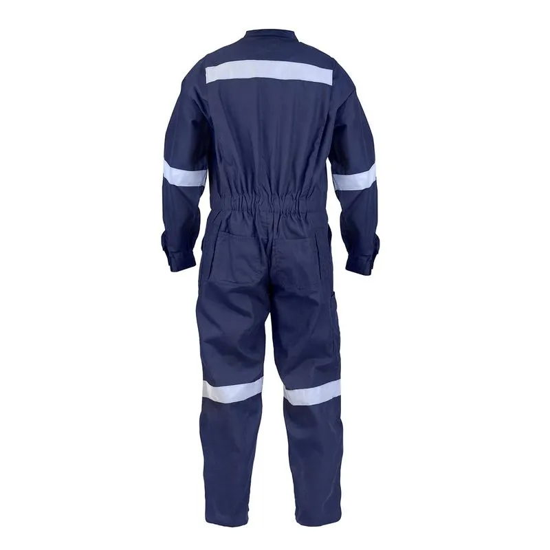 overol piloto poplin azul/naranjo overol piloto poplin azul/naranjo