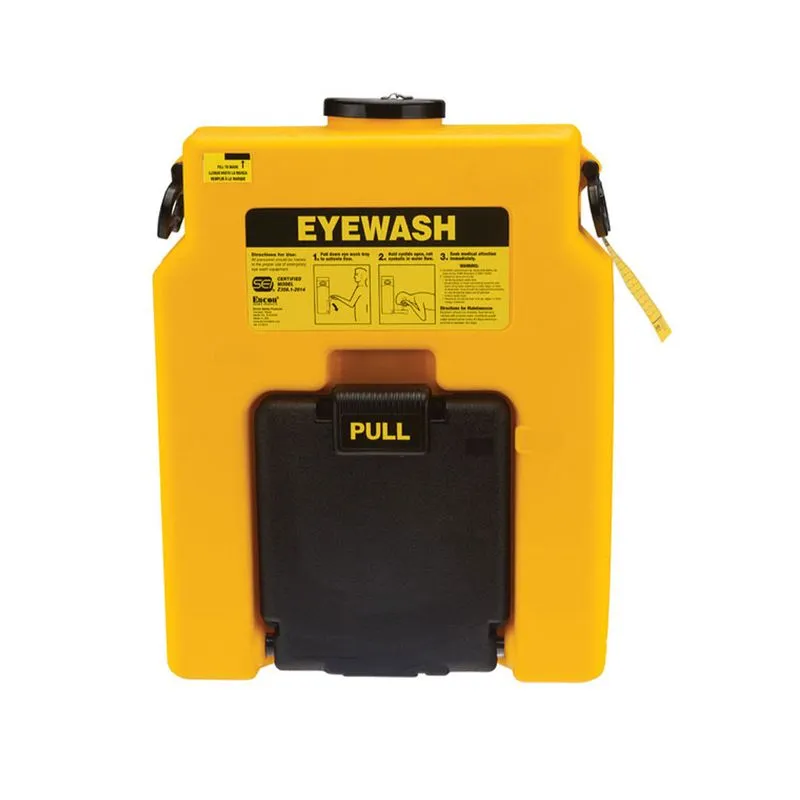 lavaojos de gravedad portátil encon