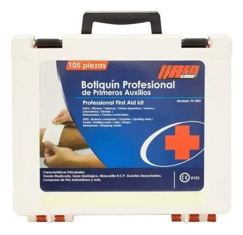 botiquín profesional de primeros auxilios 25 personas